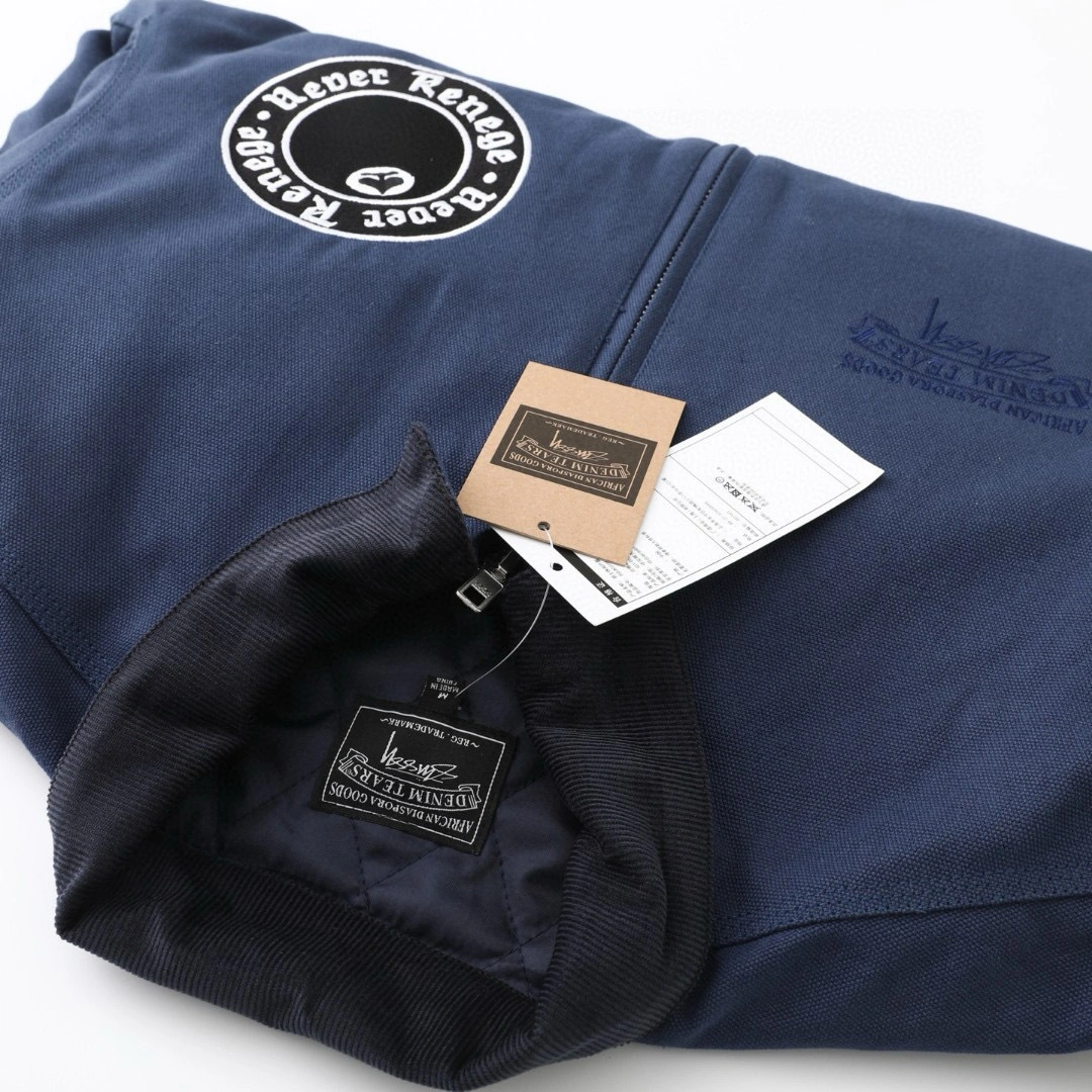 & wg.luxury-- St00 X Denim Tears 25SS Canvas Jacket embroidery item:E-F402E1517
